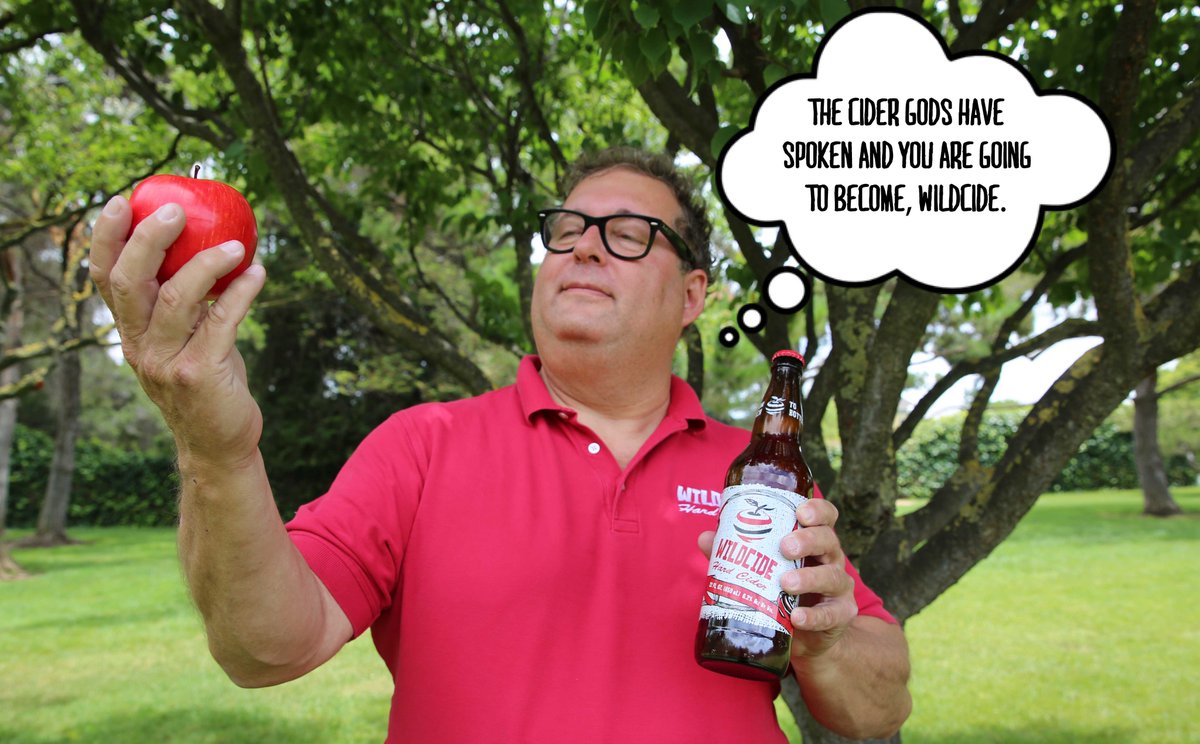 theWILDCIDE's tweet photo. Do you know what’s in your cider? WILDCIDE is made with just fresh pressed apples. #WILDCIDE #craftcider #cider https://t.co/EGpXb9IHf5