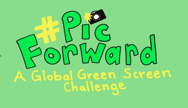 MrsGeekChic's tweet photo. Currently working on @PicForward Global #GreenScreenChallenge to promote digital lit! You should all join in! #PubPD https://t.co/4EpjFU4BHp https://t.co/jvL6FW0Gy9
