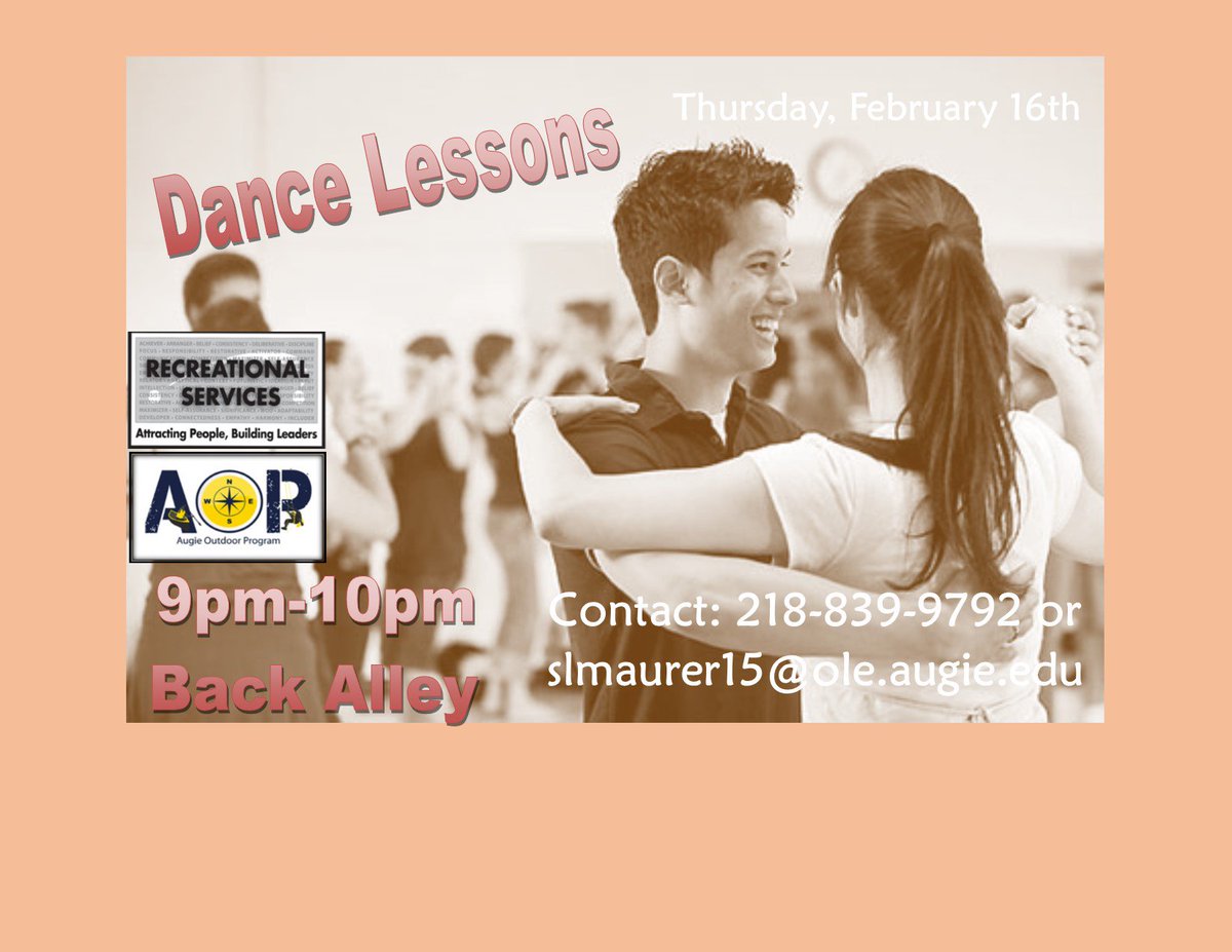 DANCE LESSONS 9pm-10pm in the Back Alley! Come learn salsa &amp; country swing! We take requests for dances.