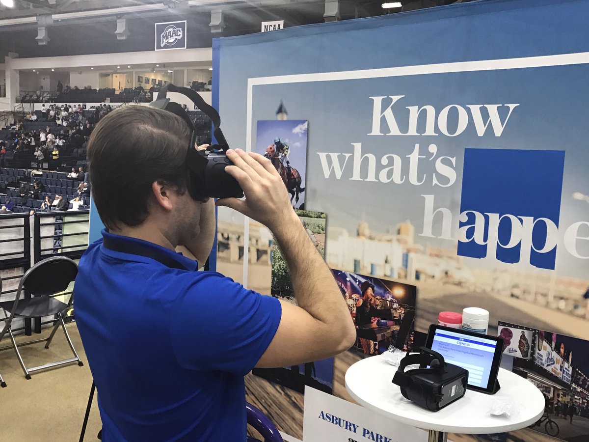 AsburyParkPress's tweet photo. Come check out the VR booth at the OceanFirst Bank Center on #APPNight. #FlyHawks https://t.co/mpm5cQ8ECK