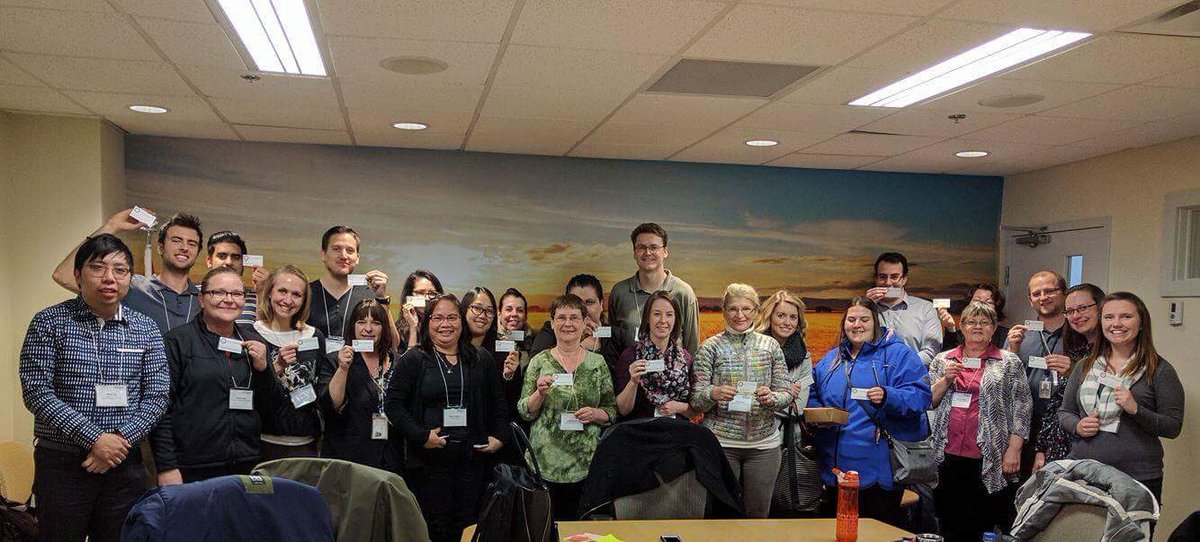 Sask_YN's tweet photo. The Regina Viewing Centre had a great day at Career Boot Camp 2017! What will you dare to do next? @FYN_RJFF #CBC_CDC https://t.co/3dzammgLD7