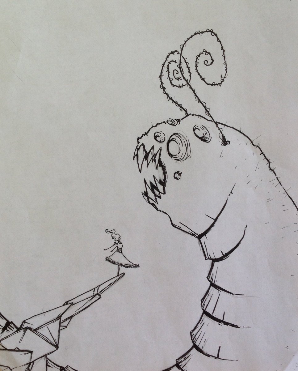 KildonanEdge's tweet photo. Ambrose releases his latest illustration. Please comment &amp; leave him feedback! #art #education @KildonanSchool | https://t.co/Loto8JC5Vo https://t.co/w7AAidsDQX