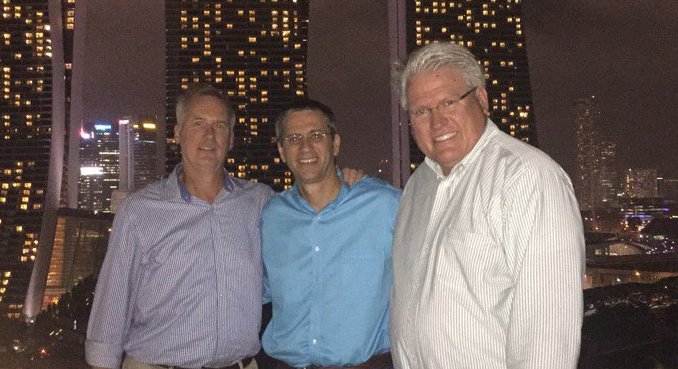 NetAppIT's tweet photo. #NetAppCIO Bill Miller @BoniJeff @MTCapener visit the #NetAppIT team in @Bangalore https://t.co/4tgf1ZUI9Y