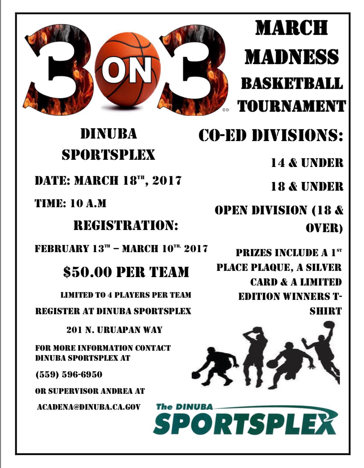 Dinuba Sportsplex on Twitter "Now taking registrations for our annual