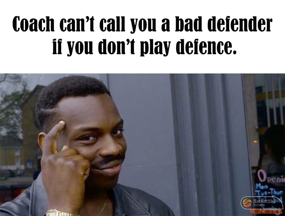 Nw_jones's tweet photo. @tjhspence @LakersSBN I'm thinking that this is the current lakers rosters mindset.. Can't argue with it though. #whatisdefence? https://t.co/ctsHPVLkxk