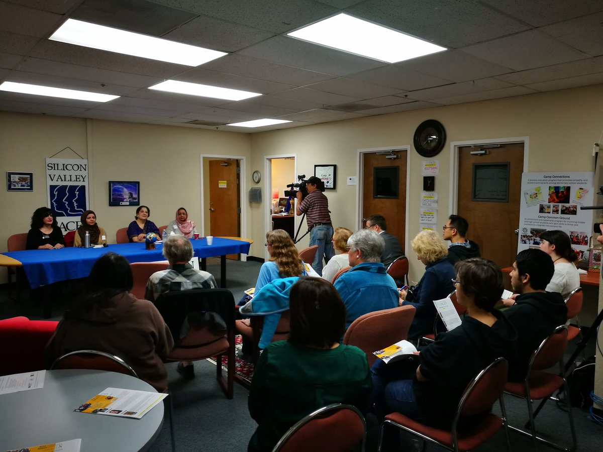SV_FACES's tweet photo. BANding against #Islamophobia open forum underway in San Jose. https://t.co/YEKqwi4kU1