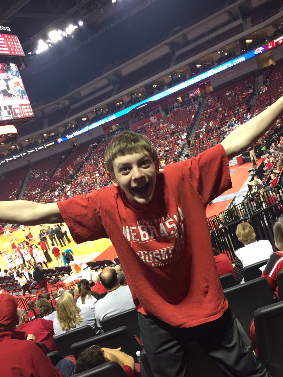 Go big red!!! #Huskers #GBR