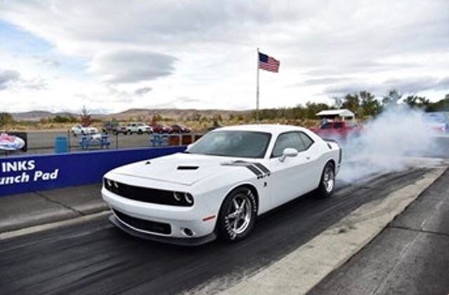 RaceStarWheels's tweet photo. #ThrowbackThursday with this Awesome Track Shot of @BoostedScatPack's Beast! 
#scatpack #dodgechallenger #MoparOrNo… https://t.co/dQaNoLdDLe