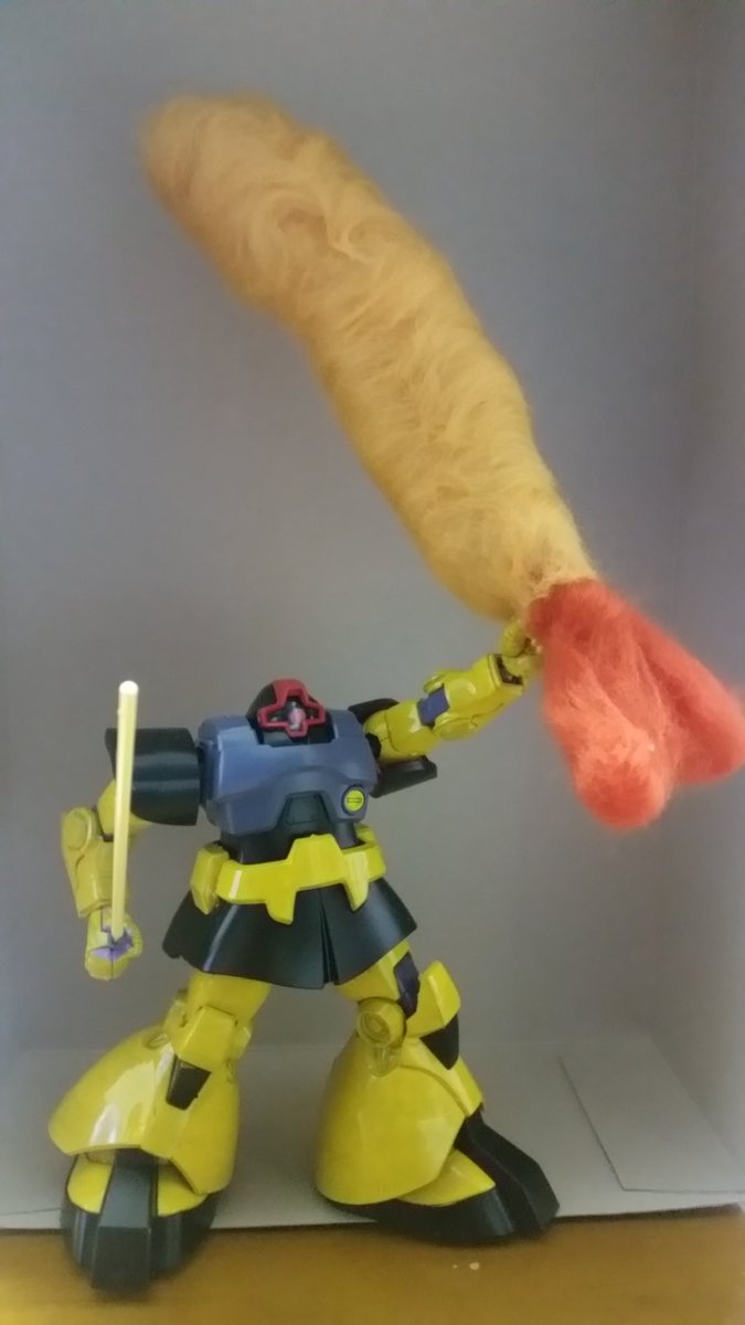 sumaimy's tweet photo. #あなたのモビルスーツ
一枚目：水戸たん専用ビック・ドム
二枚目：柏たん専用ビック・ドム
三枚目：名古屋たん専用ビック・ドム https://t.co/ZSAxJ3wmAd