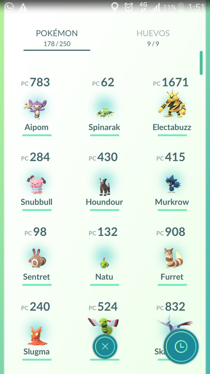 Uurbanoss's tweet photo. Jajaja no ha estado mal la noche #VueltaALasAndadas #2Generacion #PokemonGO https://t.co/64JZgMAOd0