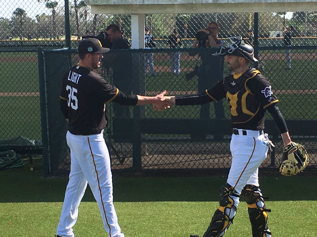 CoachYourKids's tweet image. BASEBALL 101: After finishing bullpen work, pitchers thank your catchers. You may be done, but they'll move on to the next guy. #STdrills