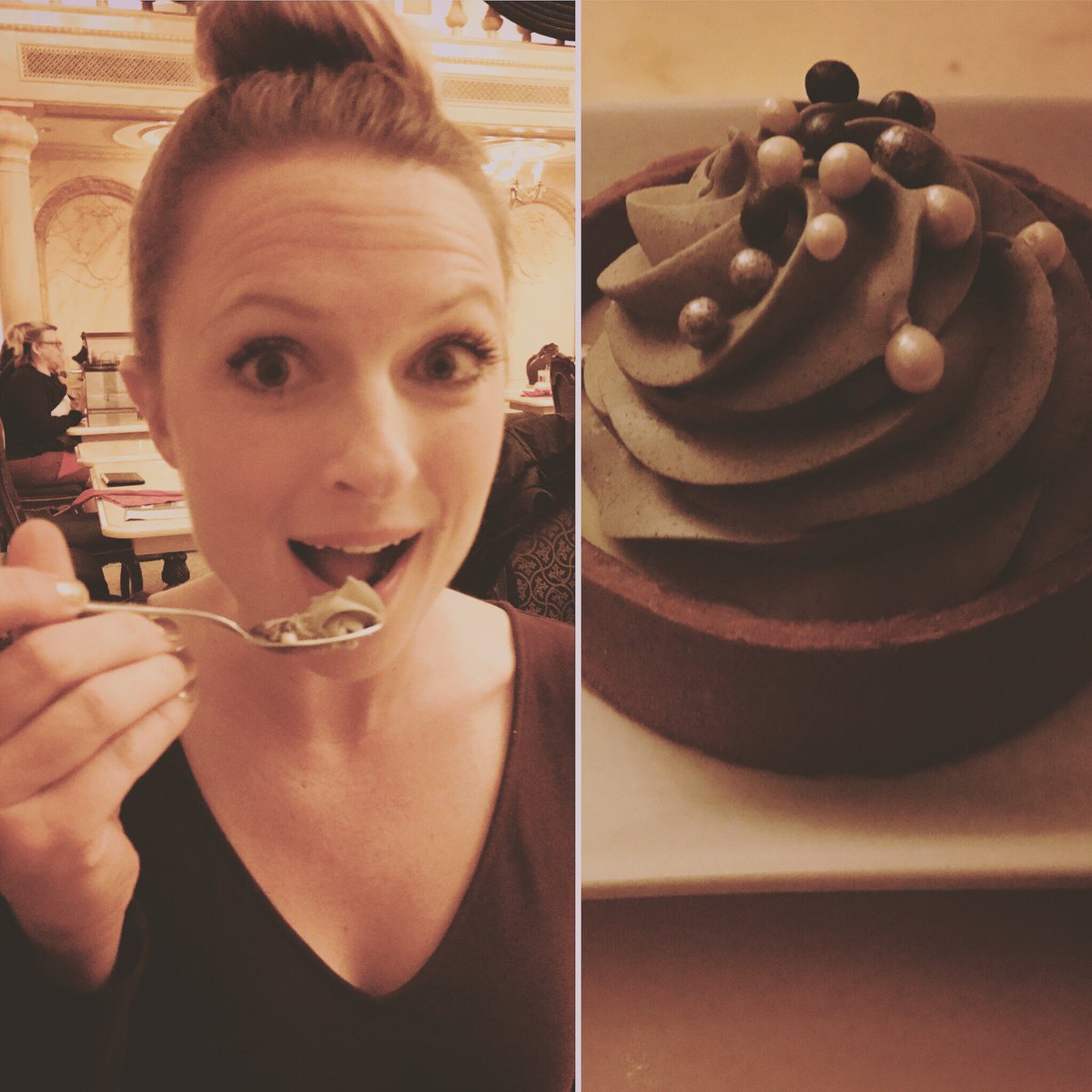 maryanndipietro's tweet photo. Try the gray stuff! #tbt #throwbackthursday #disneytrip #travel #beautyandthebeast #graystuff #graystuffitsdelicous #delicious #beourguest https://t.co/tNdYiLOyA8