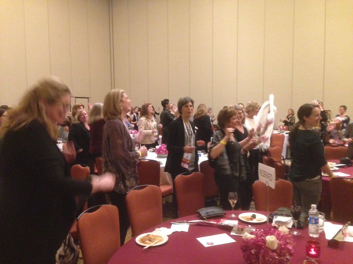 And a big party it is at APTA's womens health anniversary!@WCPT1951 <a href="/ekstokes/">Dr. Emma Stokes</a>