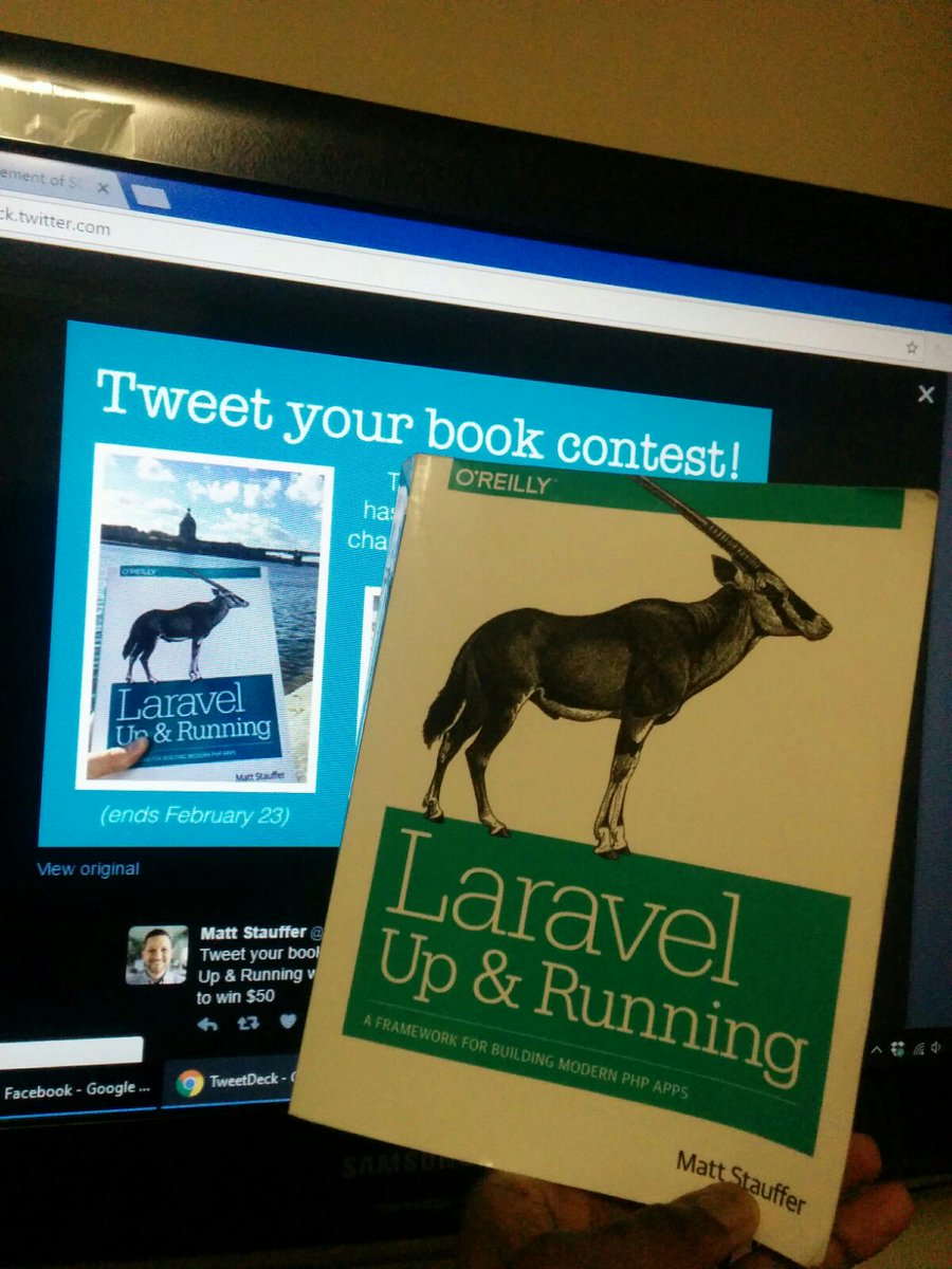 laraveloper's tweet image. #laravelupandrunning..i want that monaaay!!! :D