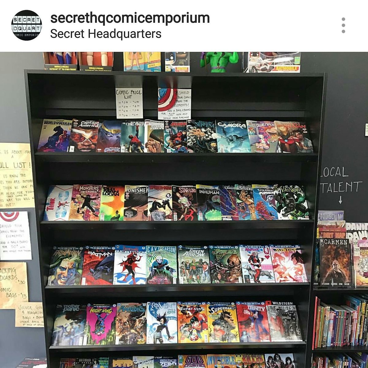 CarmenComicBook's tweet photo. We #love that #SecretHeadquarters posts a weekly #NCBD photo that CARMEN features in. It truly makes us smile every single time!
#comicbooks https://t.co/q1A62LQGB5