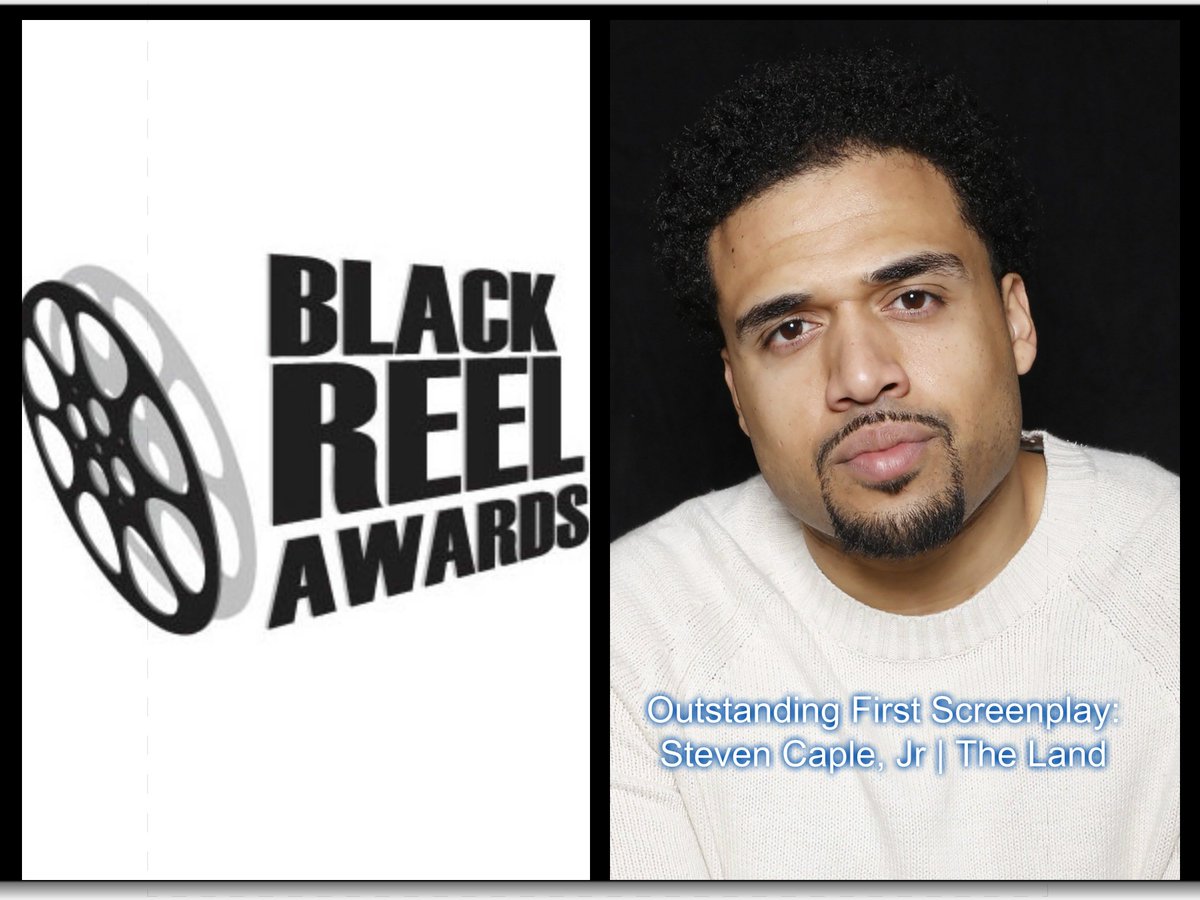 BlackReelAwards's tweet photo. Outstanding First Screenplay Winner: .@stevencapleJR .@TheLandMovie #BRA2017 #ReelRecognizeReal https://t.co/Q9fP2LoDJb