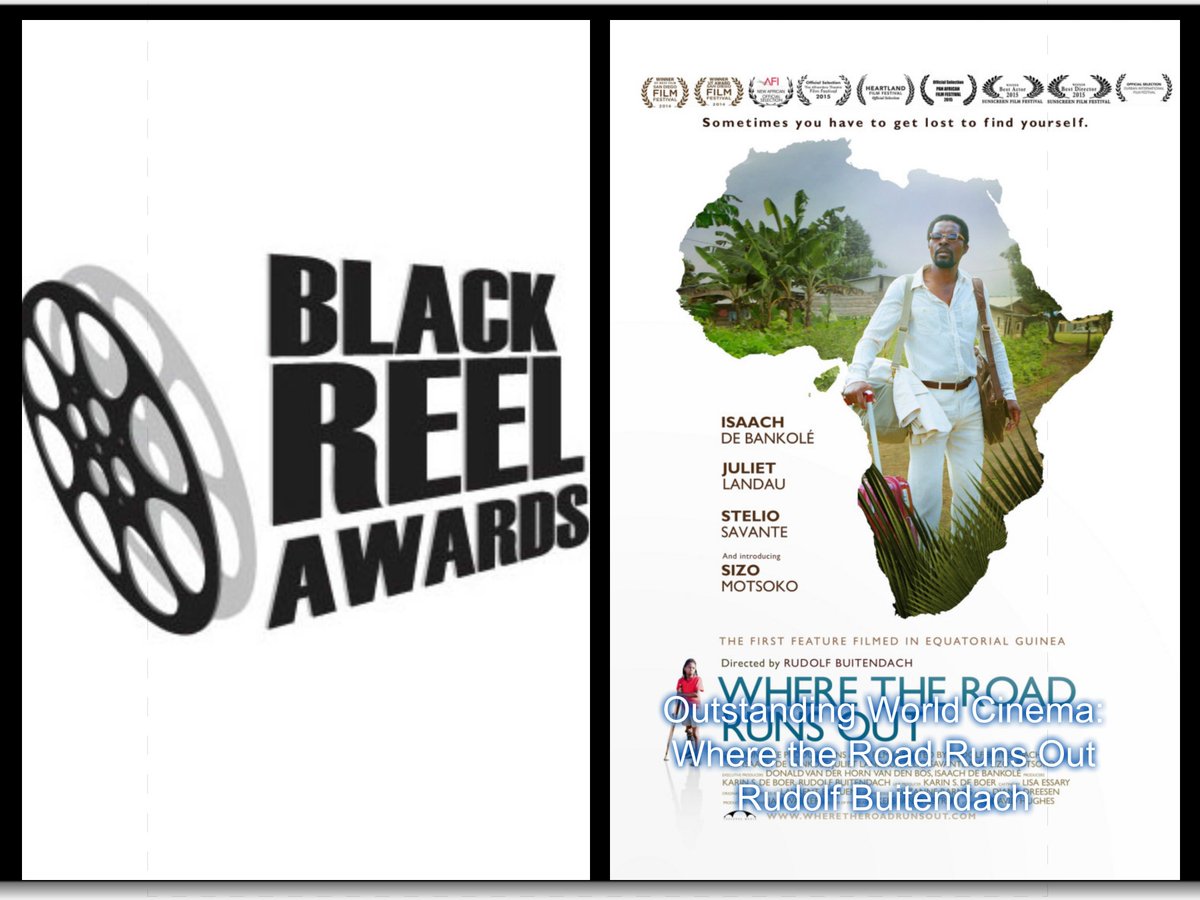 BlackReelAwards's tweet photo. Outstanding World Cinema: .@isaachdebankole #Wheretheroadrunsout #BRA2017 #ReelRecognizeReal https://t.co/InOFiybJ1p