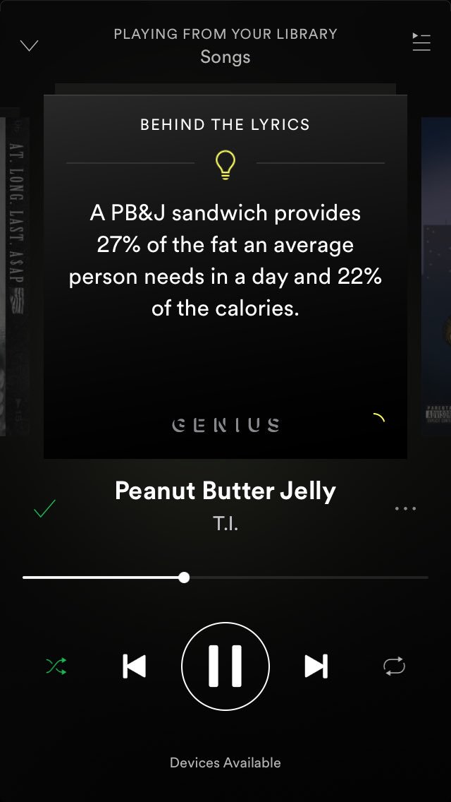 closecallpaul's tweet photo. Behind the lyrics, powered by Genius was lit today https://t.co/BjbIooMJpp