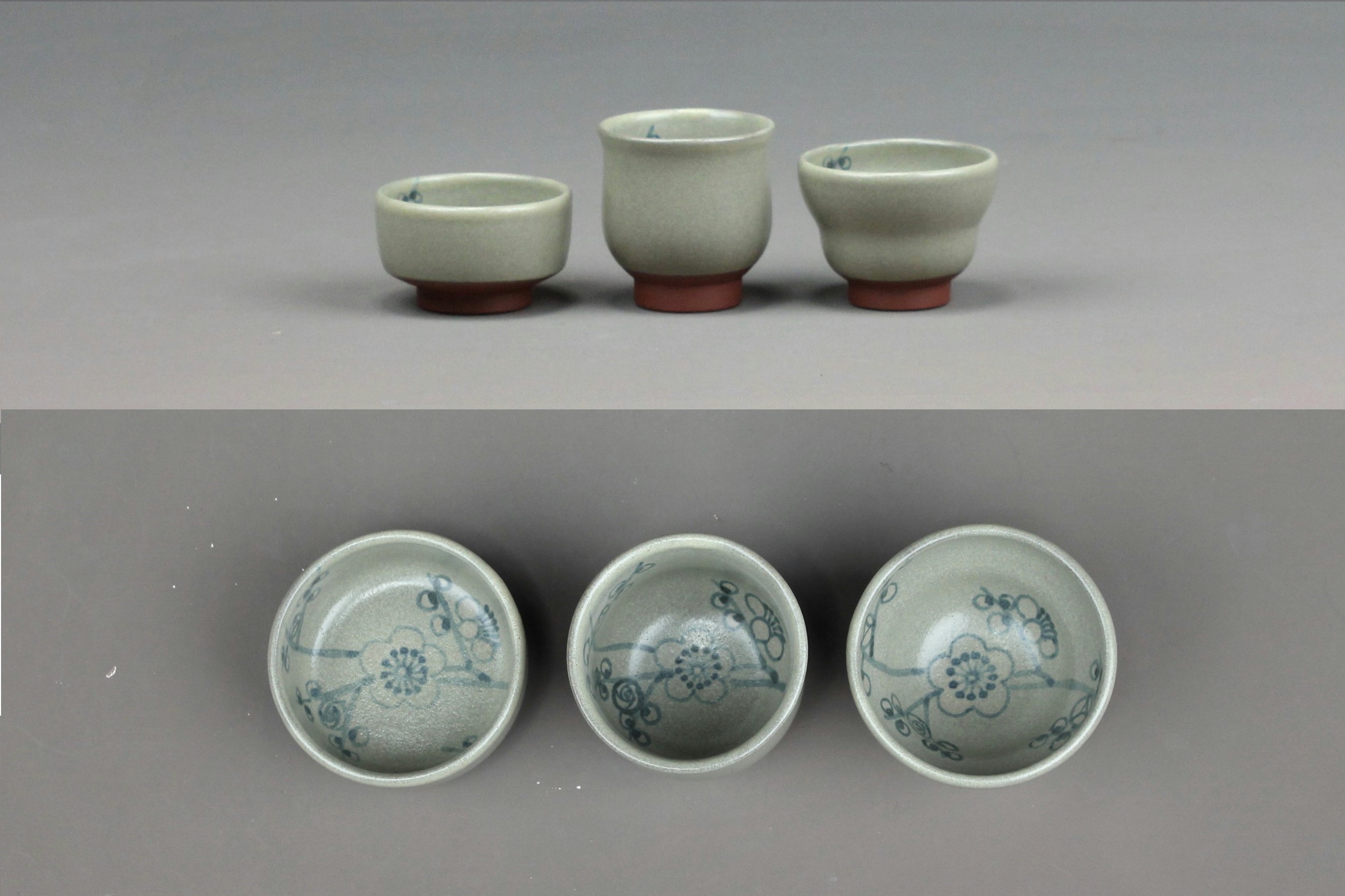 幸 特別展】人間国宝『伊藤赤水』造 佐渡 無名異焼 茶碗 共箱◇当店