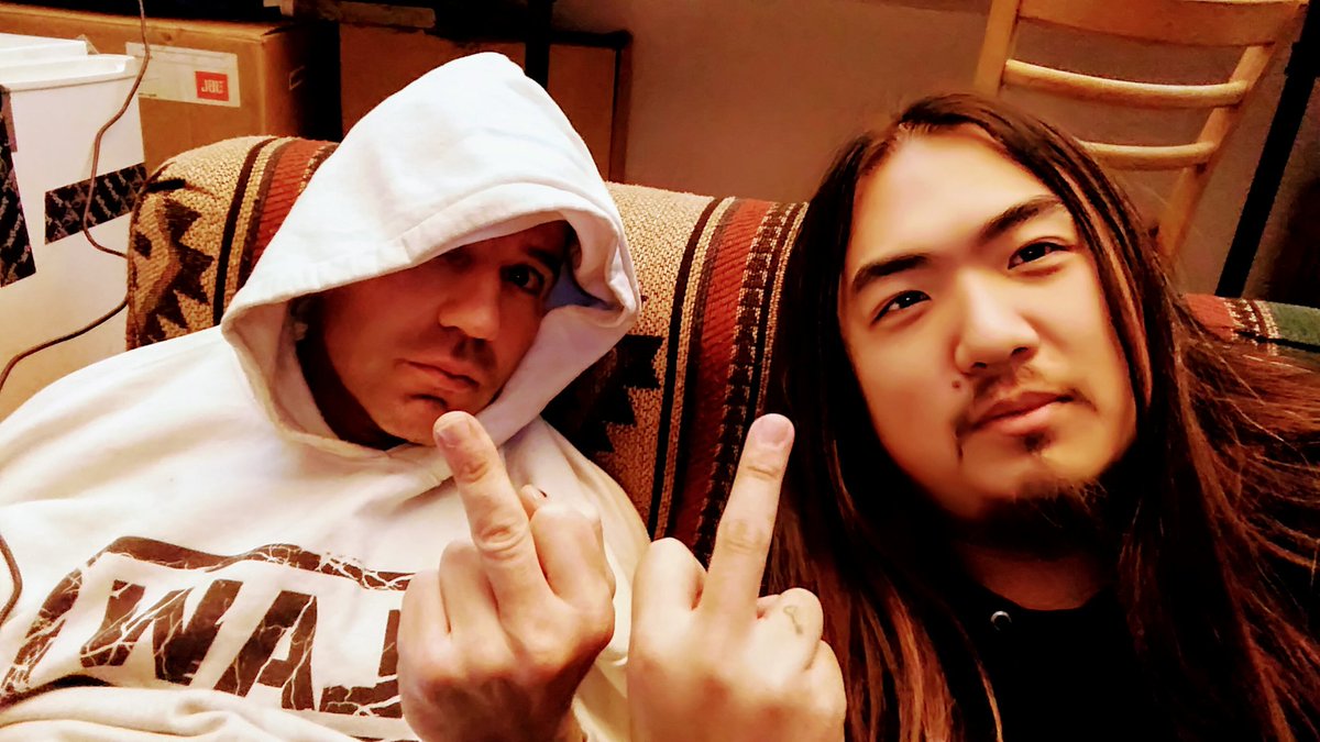 #nofucksgiven #tourkickoff #WeAllBleedRed <a href="/BandFlaw/">FLAW</a> <a href="/DauntJay/">Jason Daunt FLAW</a>