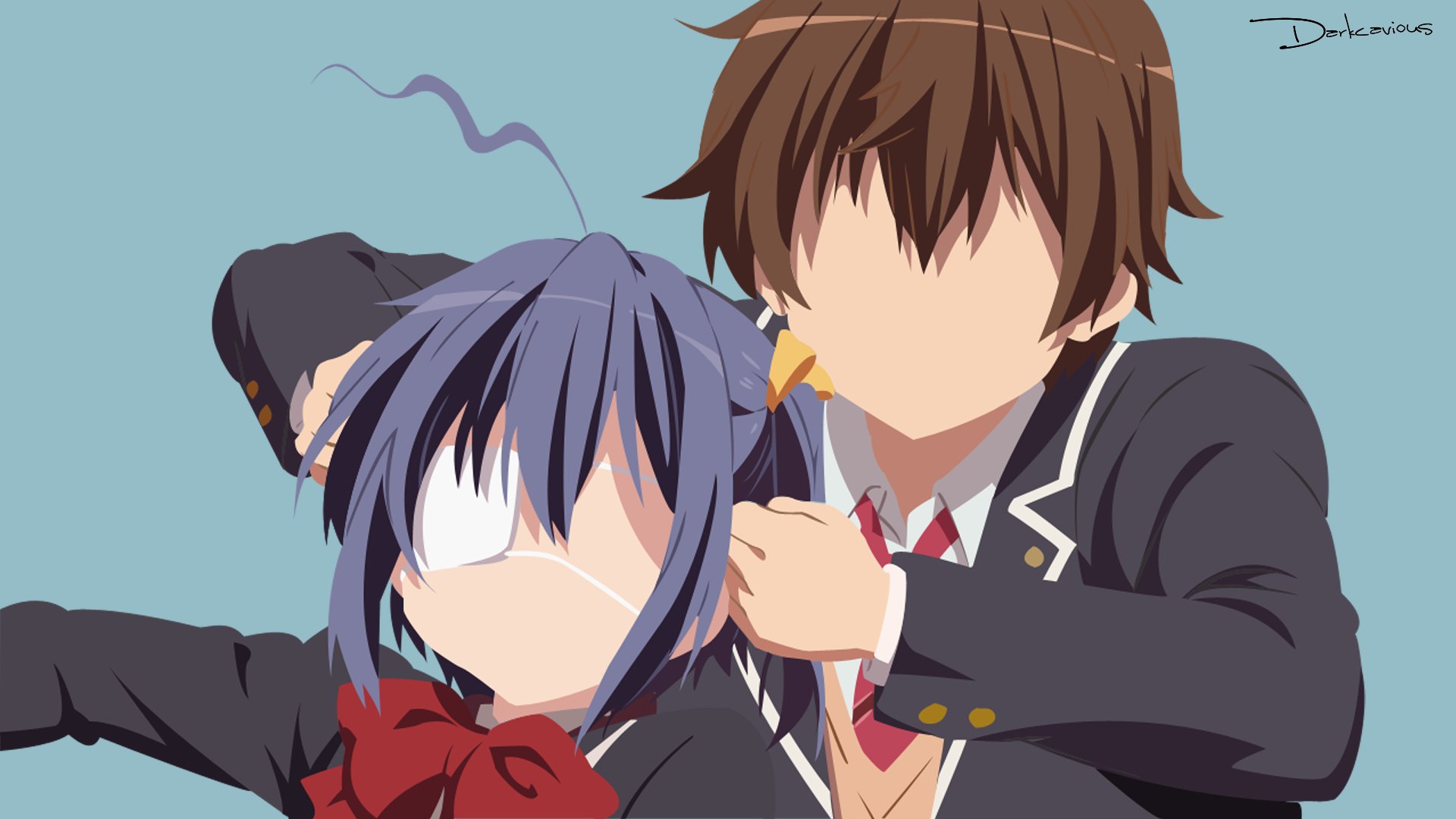 Anime Love, Chunibyo & Other Delusions HD Wallpaper