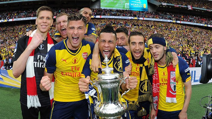 OnlyOneMYTrophy's tweet photo. RT https://t.co/ehRYFCxHEQ Olly @Giroudesquee Only one #trophy left. Lets go. #FACupFC #Wednesday #soccer #champi… https://t.co/pzMmBgUPdD