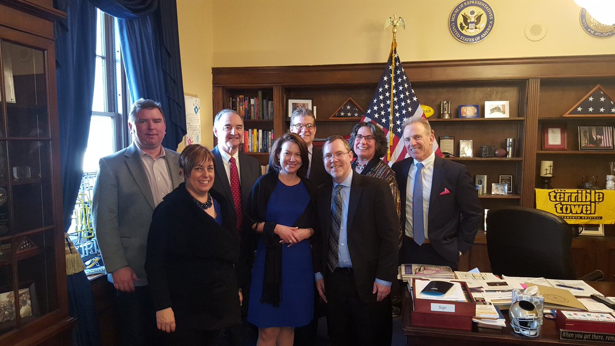 Thank you Lori Prater/Rep Mike Kelly for supportive listening to #100yearsofgiving  and #ProtectGiving