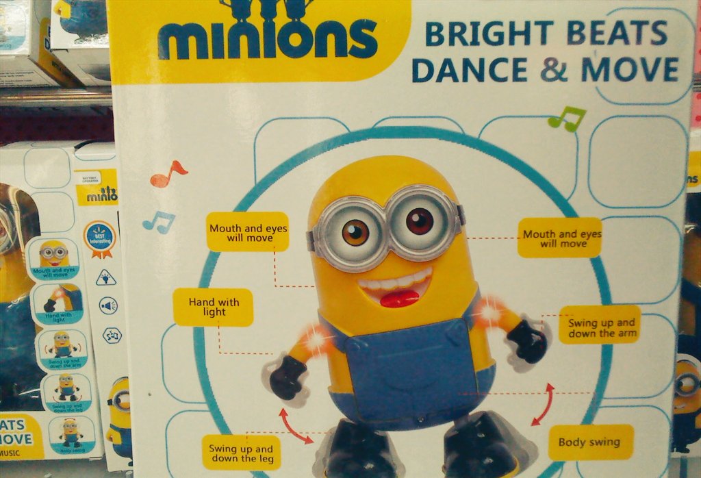 ラウンドワンスタジアム新潟店 Su Twitter プライズ情報 ミニオンズ ダンス ミュージック 面白い動きをするミニオンズが登場です 踊る 歌う 手足が動く 目玉も動く しかも光る 数々のギミックを搭載したハイパワーミニオンズです ラウワン