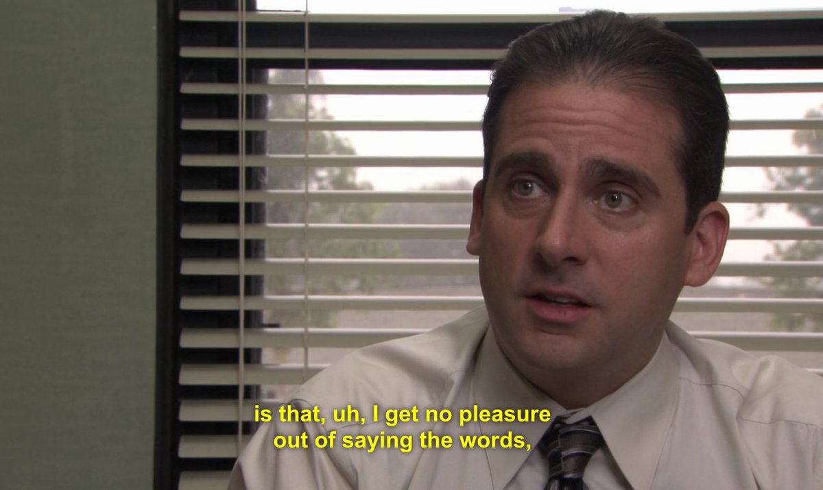 contextfreetv's tweet photo. #MichaelScott tells it like it is about @realDonaldTrump. #truthbombs #TheOffice #scotttruths #TrumpPressConference #TrumpPresser #Trump 1/2 https://t.co/r69cvmJQQf