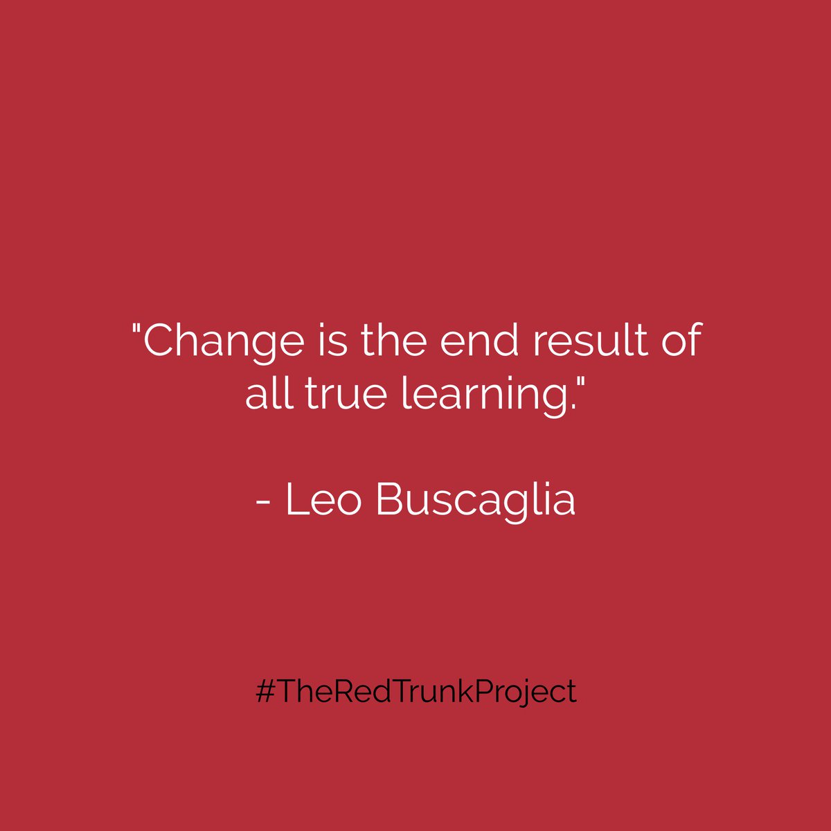 Red_Trunk's tweet image. #RedTrunkProject effects #positive #change through #education.