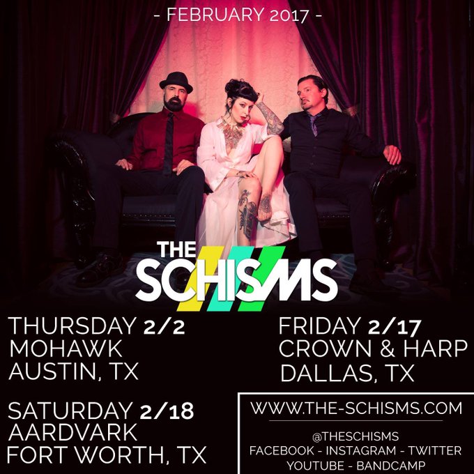 🎸 SEE YOU TOMORROW #DALLAS! @theschisms #livemusic #femalemusicians #dallasnightlife #concerts #postpunk<a href="/tag/dallas"class="tags">#DALLAS</a><a href="/tag/livemusic"class="tags">#livemusic</a><a href="/tag/liveshow"class="tags"><span>#liveshow</span></a><a href="/tag/entertainment"class="tags"><span>#entertainment</span></a><a href="/tag/concerts"class="tags"><span>#concerts</span></a><a href="/tag/fortworth"class="tags"><span>#fortworth</span></a>