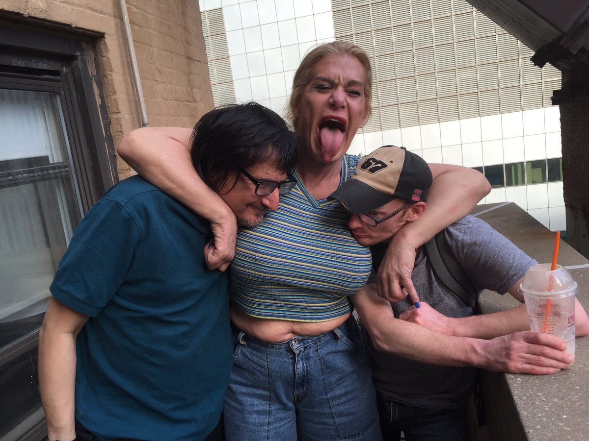 WackPackNteract's tweet photo. What fun times we had #WackPack @RealElephantboy @ImMedicatedPete @MsBigBass https://t.co/PlgljHzZRa
