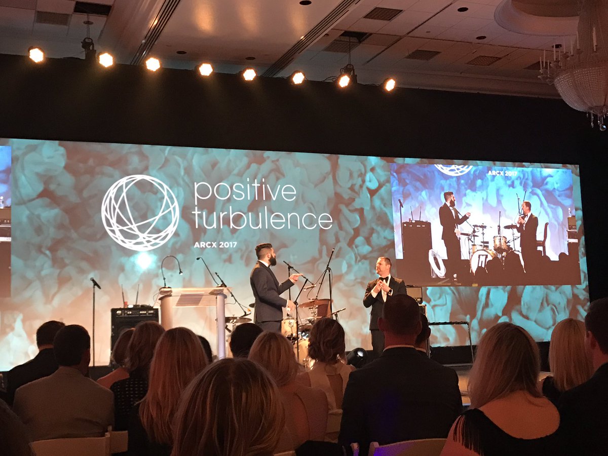 Celebrating positive turbulence with <a href="/AllianceLiving/">Alliance Residential</a> #arcx awards. <a href="/tophero87/">topher olsen</a> on point as always!