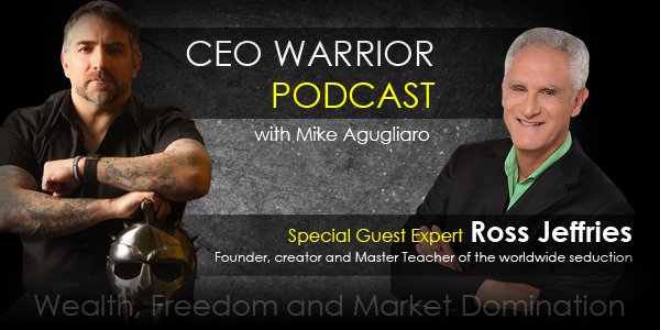 CEOWarrior's tweet photo. Learn the art of #persuasion and the #monstermindset with @RossJeffries. #marketing #ceowarrior https://t.co/JJkpw3mDZA https://t.co/TKpLyvOzwK