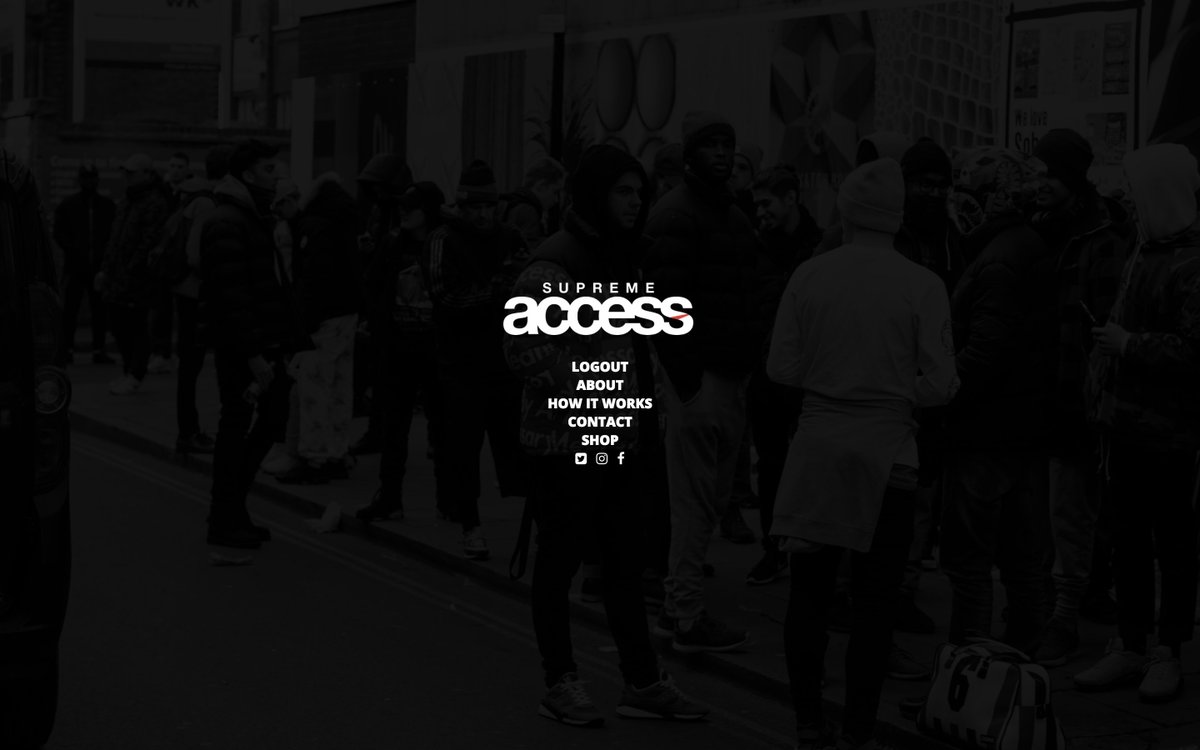 SupremeAccess's tweet photo. https://t.co/QFgHnP23w1 Live - Signup now and enter to win a free box logo. RT and tag a friend. https://t.co/enLvGpKfuF