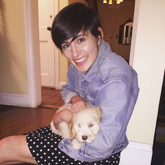 Today's pic. of the day courtesy of <a href="/jtaboner/">Jacqueline Toboni</a> - Aww! #puppylove 🐾❤🐾❤🐾❤