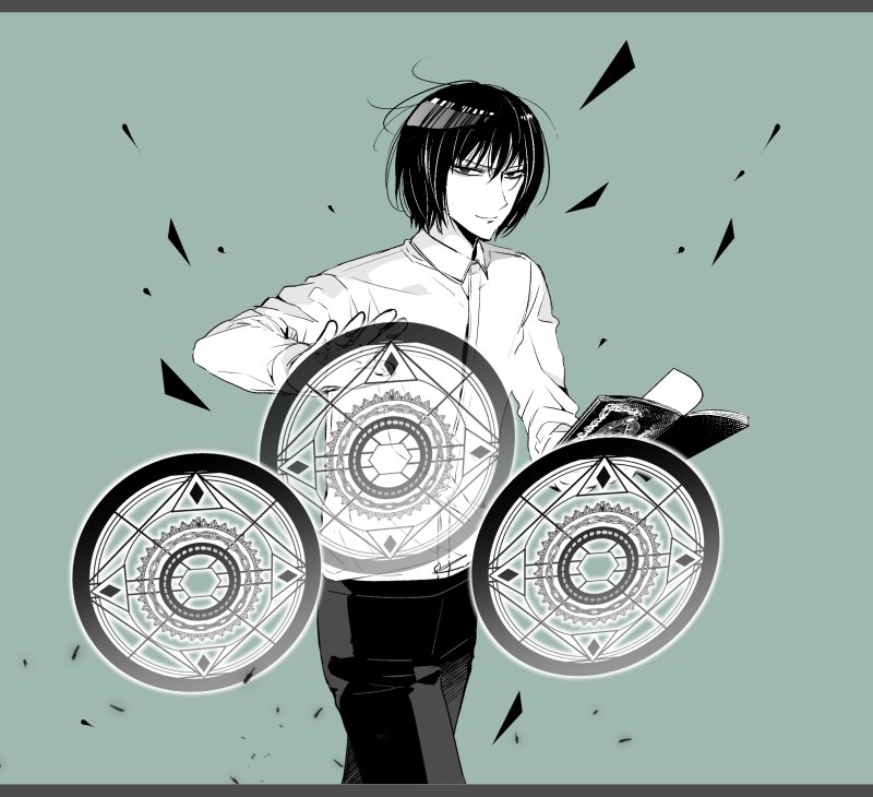 @utikabeTL 「さあ、かかってこいよ」 