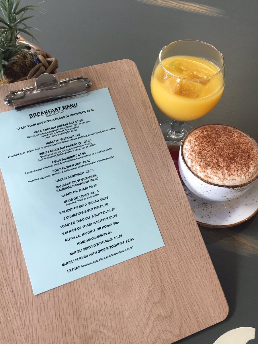 TheOceanClub1's tweet photo. New breakfast menu out today as well as our new main menu, come along and try some of our fab new dishes https://t.co/q0zS78y35X