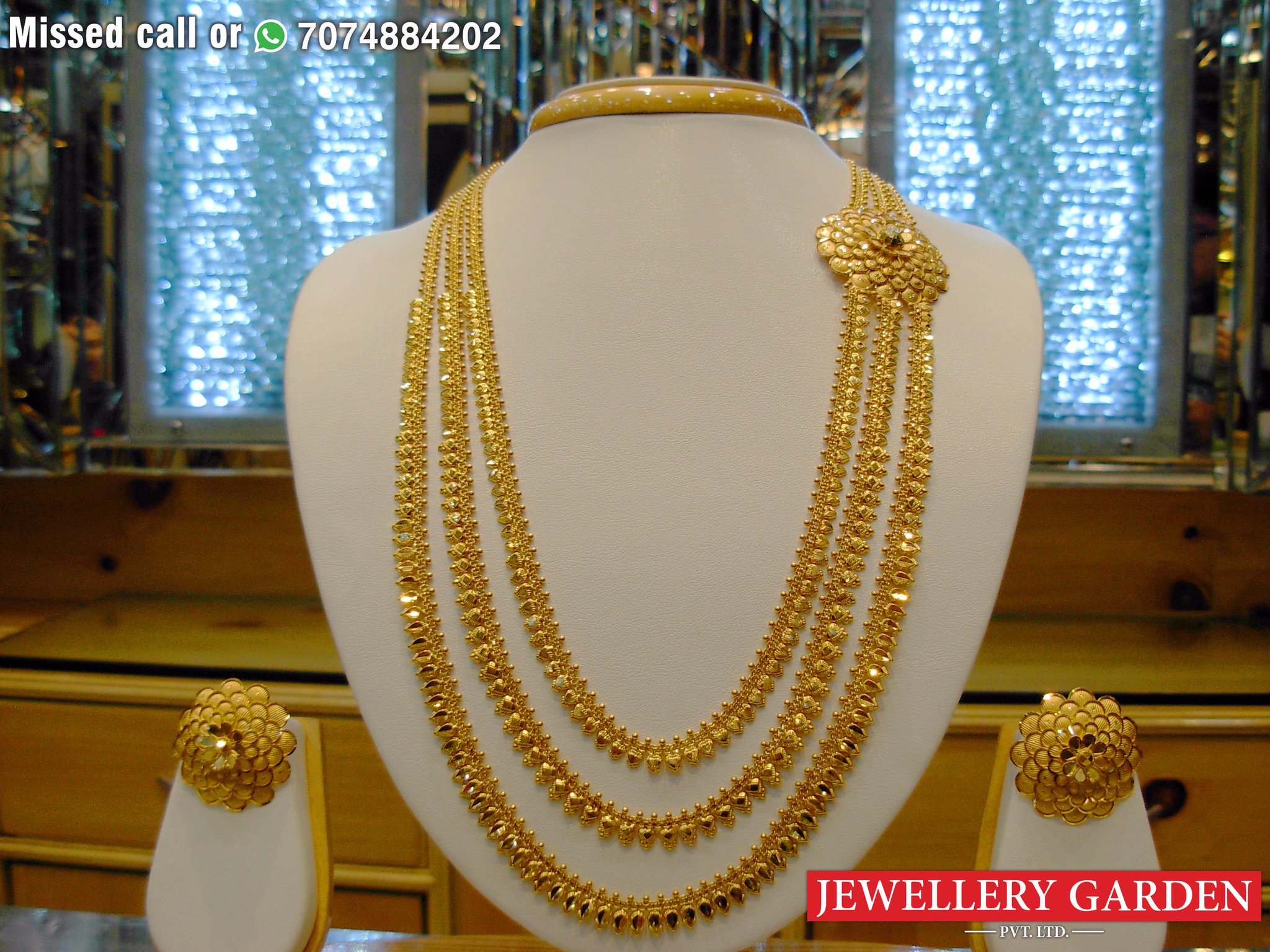Jewellery garden long necklace design outlet