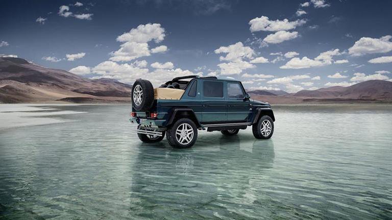 Mercedes-Maybach Goes Off-Road With An Exclusive New Model: goo.gl/EkACX9 | #Cars