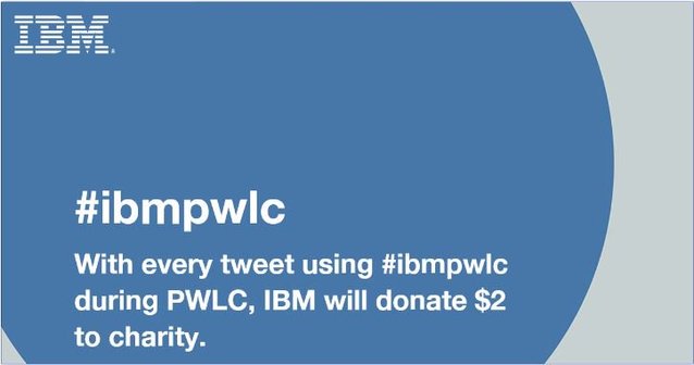 It's the final day to make your #ibmpwlc tweets count as a #charitable donation to @MSF_USA! bit.ly/2lUmAKt
