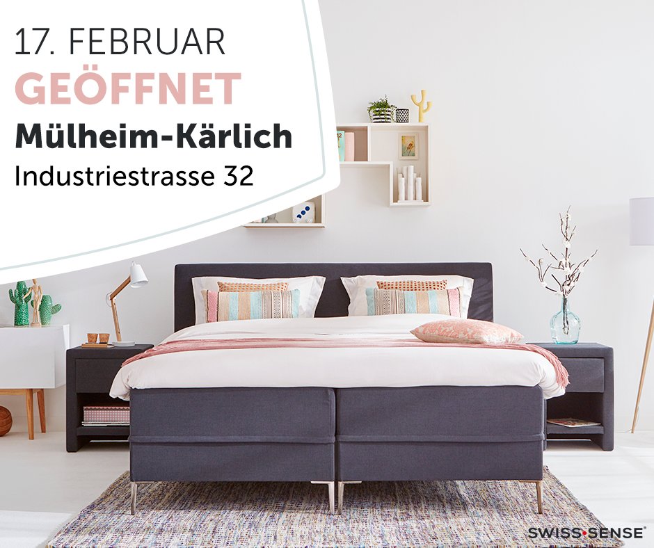 SwissSenseDE's tweet photo. Am Freitag, den 17. Februar öffnet unsere neue Swiss Sense Flagship Store in Deutschland in Mülheim-Kärlich https://t.co/3CqE6JvA7r https://t.co/Xw87HB0w1T