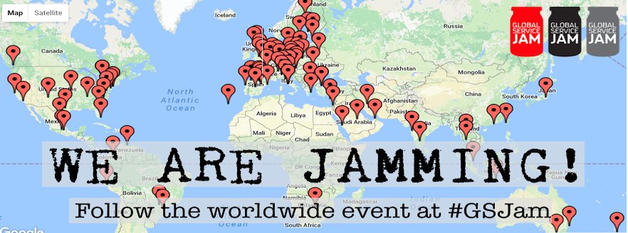 GSJam's tweet photo. It’s JAM ON, as #Sydney kicks off 48 hours of #servicedesign #designthinking #innovation at the 2017 Global Service Jam! Go #GSJam! https://t.co/PFm0ILv7UV