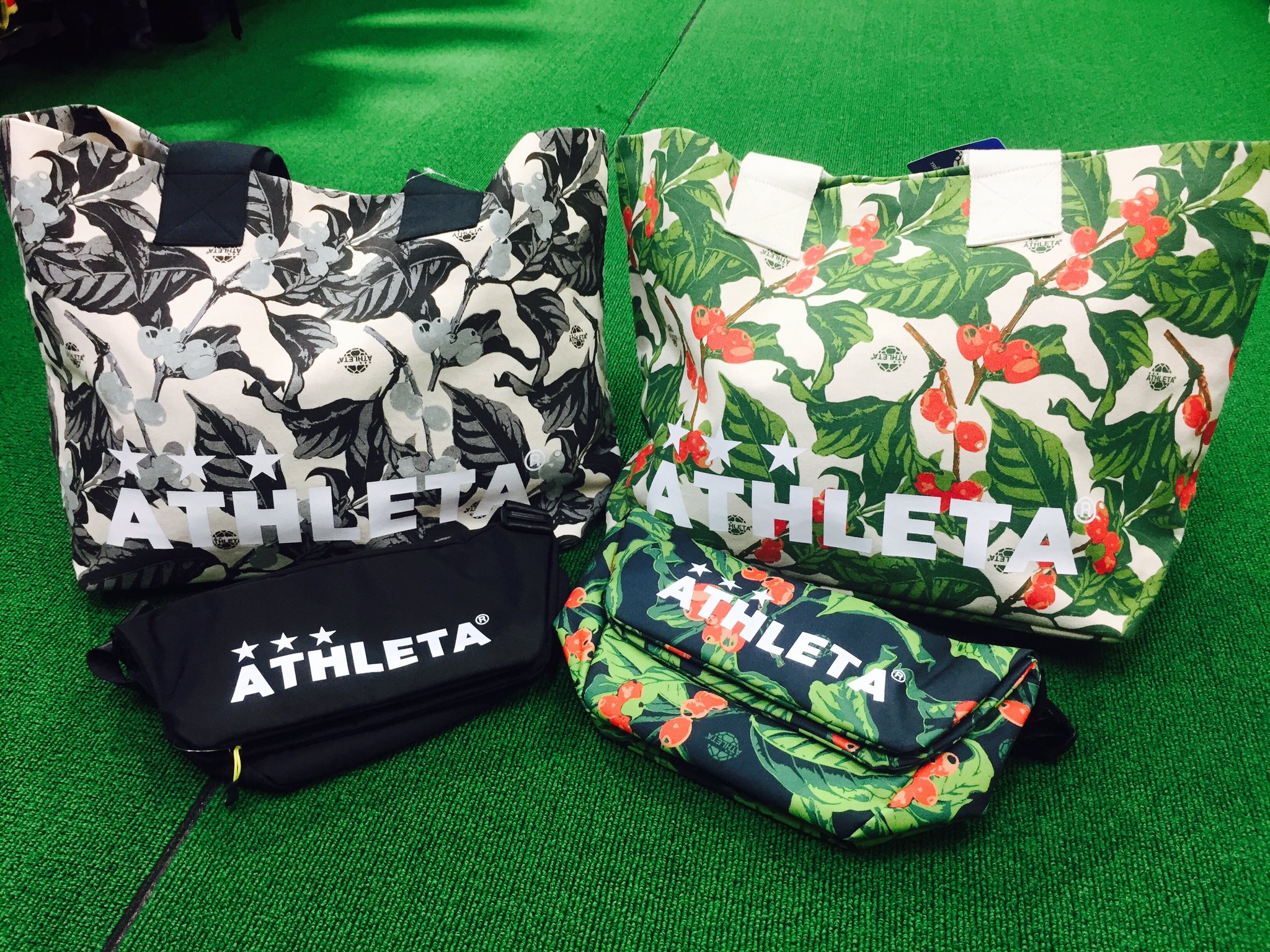 マツダスポーツ 高田店 サッカー フットサル 春夏モデル新商品情報 Athleta O Rei Futebol T002 Futsal Falcao Futsal Rodrigo バッグ類 スパイクの新カラーに加えて フットサルブラジル代表の ファルカン と ロドリゴ モデルの