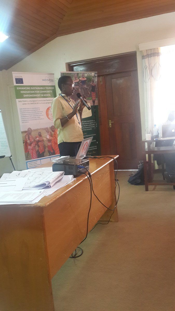 FECTOK's tweet image. Lily from @UNDPKenya giving her closing remarks during the CIW @scp_centre @ecotourismkenya @FECTOK @switchafrica