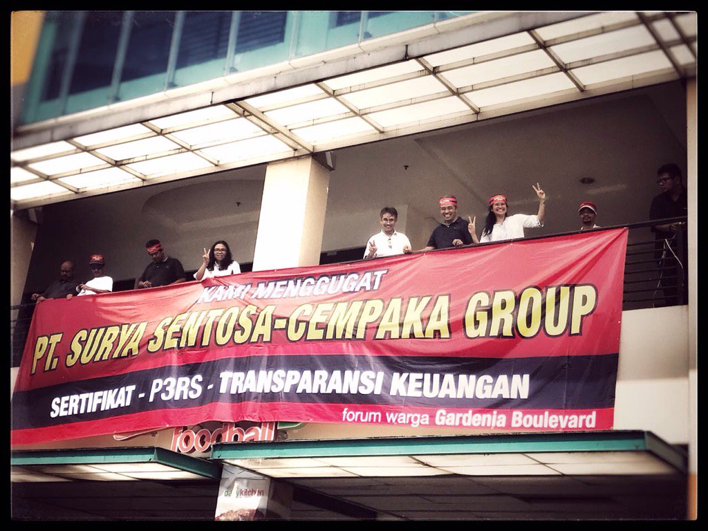 Demo <a href="/Ahok_BasukiTP/">Governor Ahok</a> pengembang lalai-- gardenia boulevard pejaten