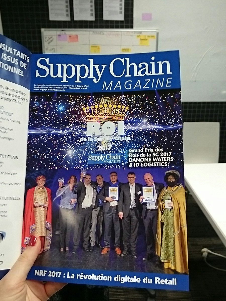 everysens's tweet photo. Petit boost du vendredi matin quand on découvre le nouveau numéro du @Supply_Chain_M, avec le fondateur en couverture #proud #Rois2017 #iot https://t.co/A4pU5l4hwU