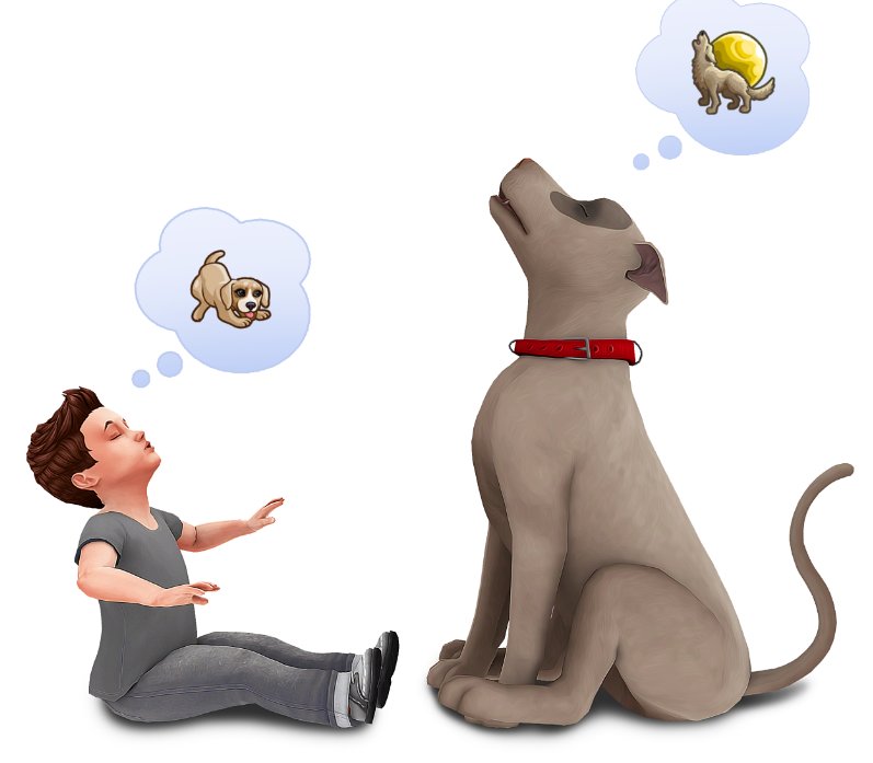 MoonshineSim's tweet image. Speculatie! Renders gemaakt door Dreagen1 van de Sims 4 huisdieren en seizoenen. moonshinesim.nl/home/zelfgemaa…