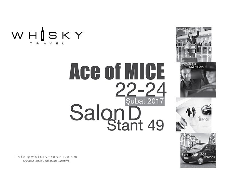 #AceofMICE17 D/49 <a href="/whiskytravel/">Whisky Travel</a> 
Oldu oldu, olmadı #Whisky içeriz..
#MICEtransport
#AirportTransfers
#ChauffeurDrivenCars
#VIPService
