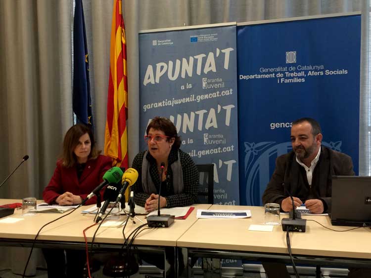 Prop de 20.000 joves inscrits al programa de #GarantiaJuvenilCat ja estan treballant a Catalunya bit.ly/2lqbXSa <a href="/ocupaciocat/">Ocupació</a>